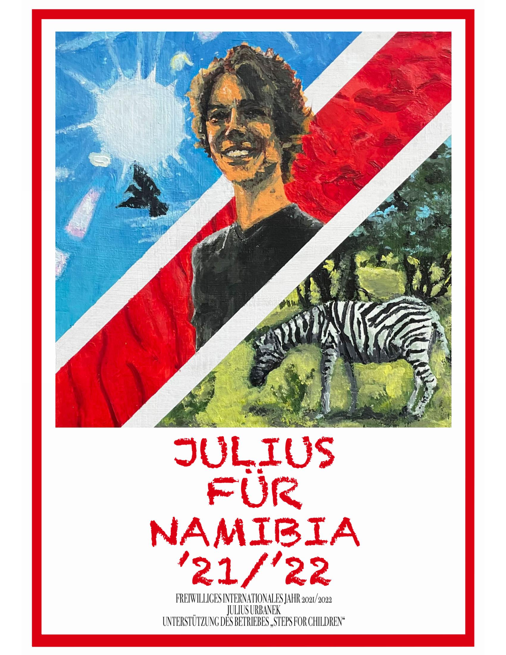 Julius für Namibia 2021/22 – Mein FIJ (Freiwilliges internationales Jahr)