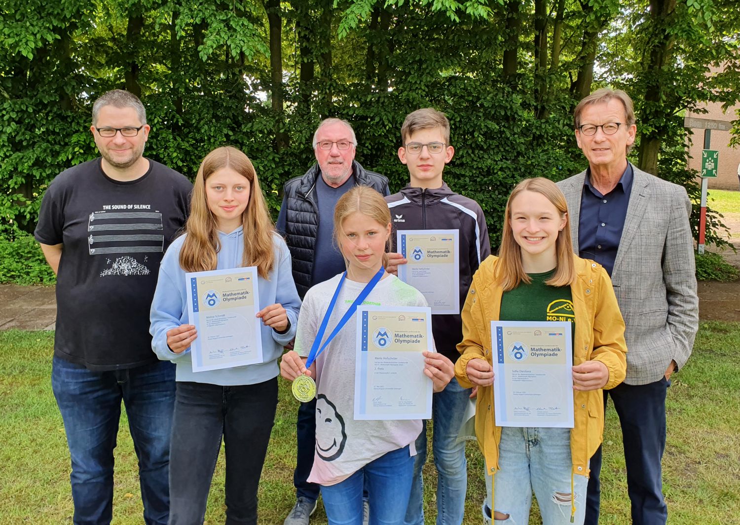 Mathematikolympiade in Göttingen – Merle Hofschröer gewinnt Silbermedaille!