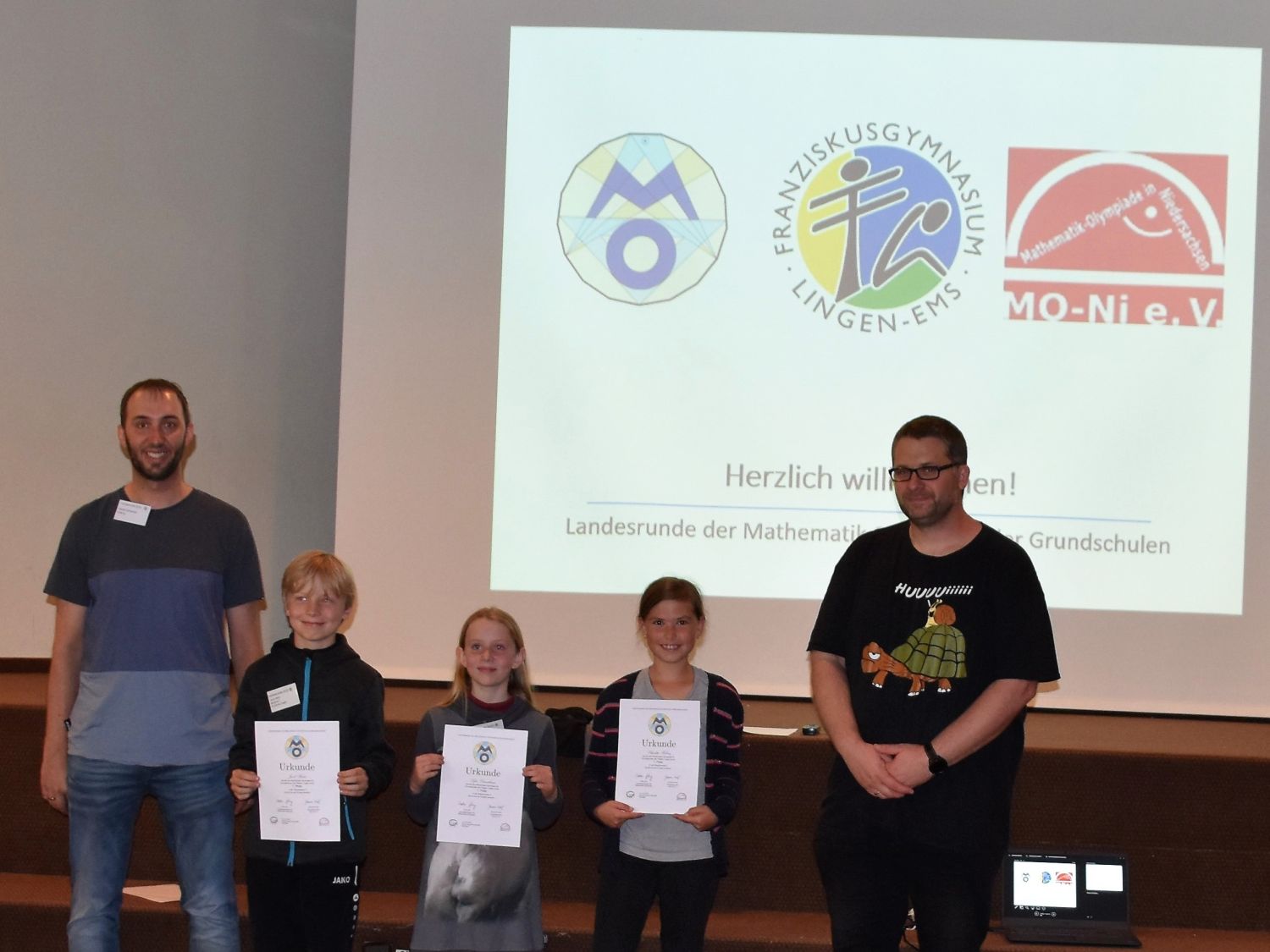 Jubiläums Landesrunde der Mathematik Olympiade der Grundschulen mit Teilnehmerrekord