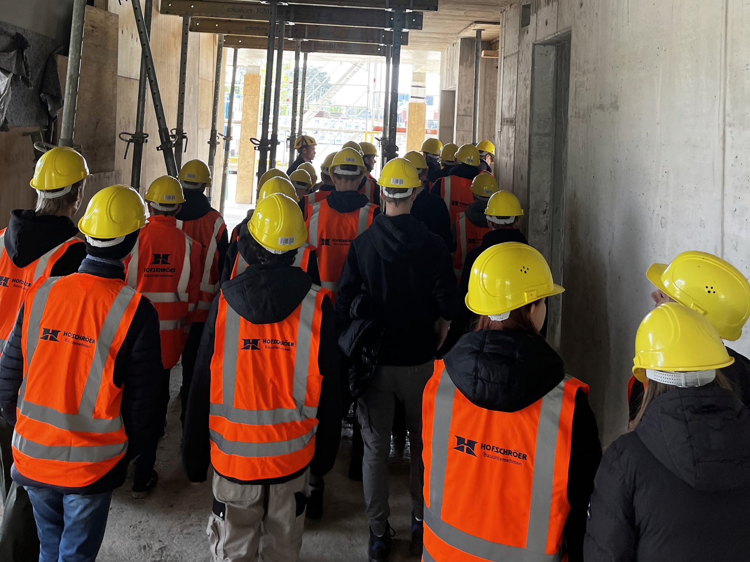 Ein Tag auf der Baustelle: Unser Zukunftstag beim Bauunternehmen Hofschröer