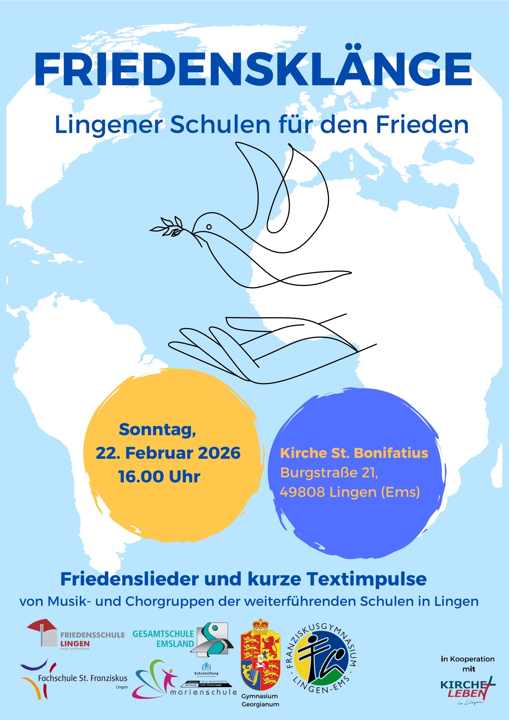 Friedensklänge zum Jahrestag des Ukrainekrieges