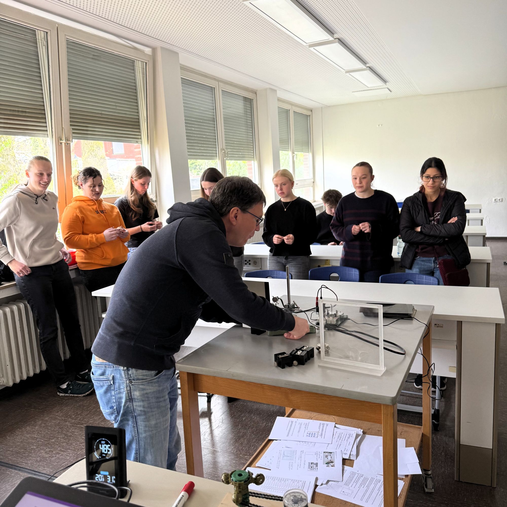 Experimentier-Nachmittag zur Abiturvorbereitung