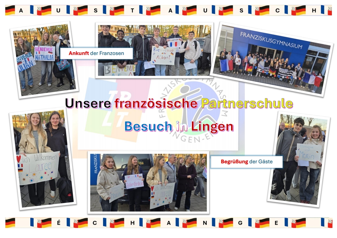 Besuch der französischen Austauschschüler in Lingen