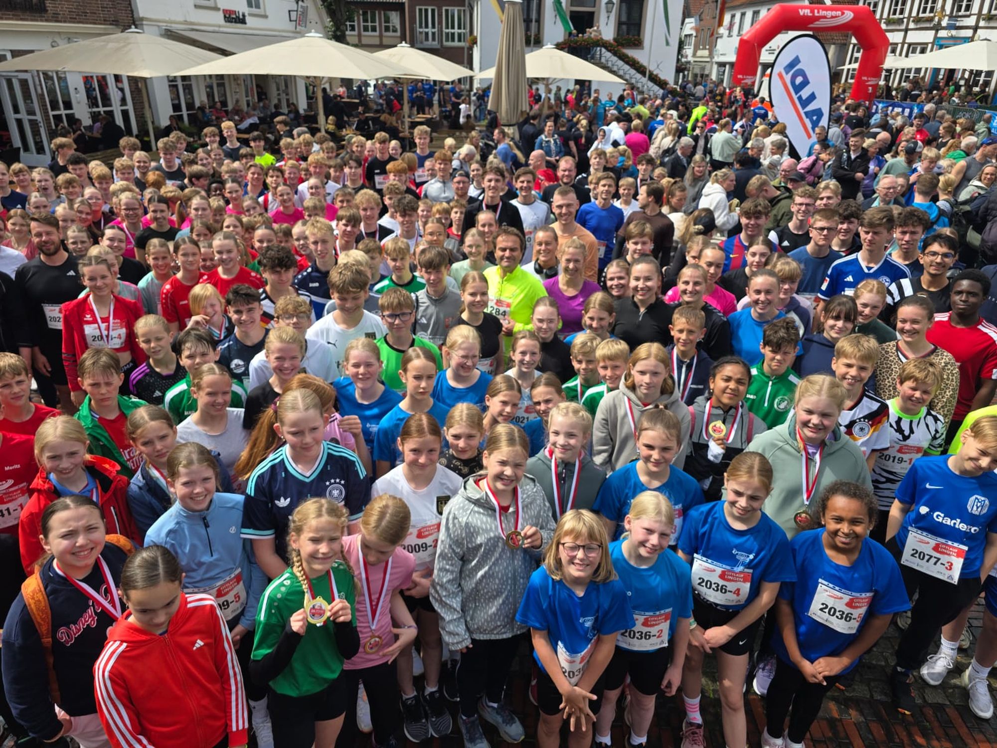 335 mal FG beim City-Lauf
