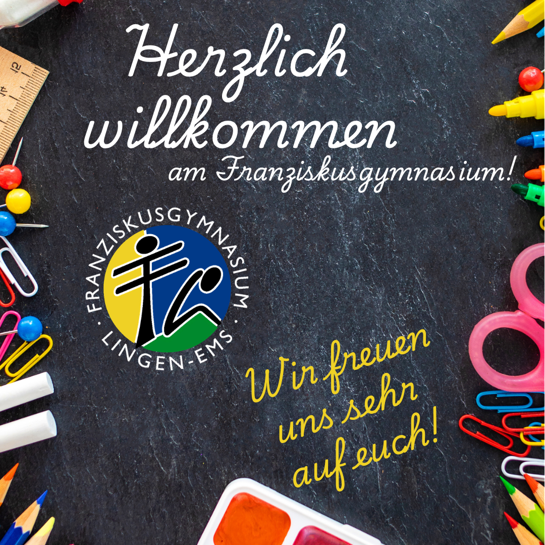Herzlich willkommen am FG! Informationen zur Einschulung des neuen Jahrgangs 5